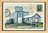 Grain Postcard #40, 4" x 6" framed to 5x7 - JC Spock