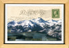 Postcard Peaks #4, 4" x 6" framed to 5x7