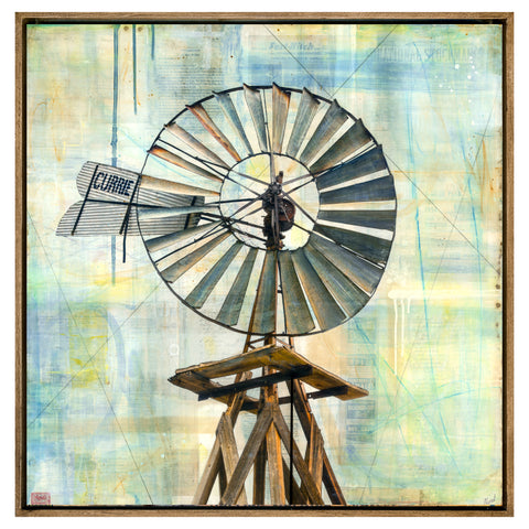 Prairie Beacon, 36" x 36" Framed