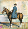 Range Matriarch. 12" x 12" Framed
