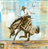 Rodeo Jack. 12" x 12" Framed