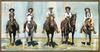 Rodeo Parade Ready, 12" x 24" Framed