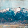 Sangre Peaks III, 8" x 8"