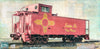Santa Fe Caboose, 6" x 12"