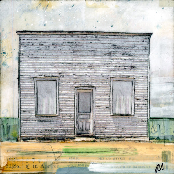 Shut In, 4" x 4"