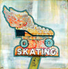 Skating, 24" x 24"