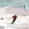 Slalom Sway, 8" x 8"