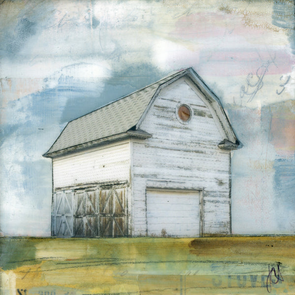Standing Tall, 4" x 4" framed to 5x5
