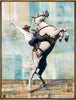 Stealing the Show, 40" x 30" Framed