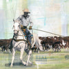 The Catch Counts, 18" x 36" Framed