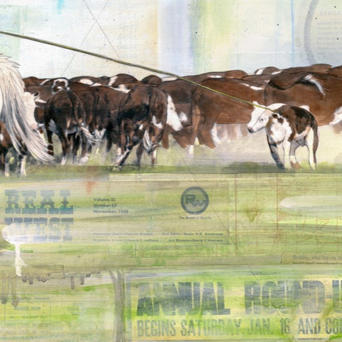 The Catch Counts, 18" x 36" Framed