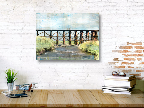 The Old Trestle, 14" x 18"