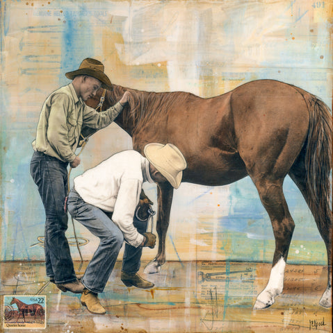 The Trim, 12" x 12"