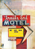 Trails End Motel III, 16" x 12"