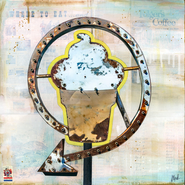 We all Scream for Ice Cream, 18" x 18"