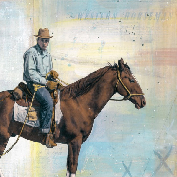 Where the Trail Calls, 18" x 36" Framed