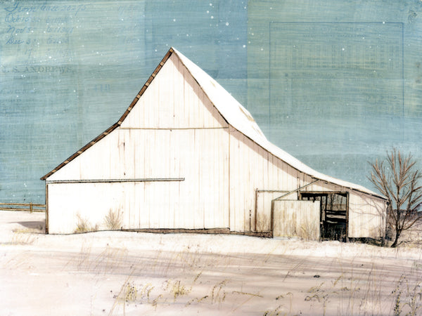 Winter's Stillness, 9" x 12"