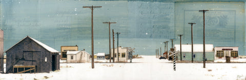 Winter's Past, 6" x 18"