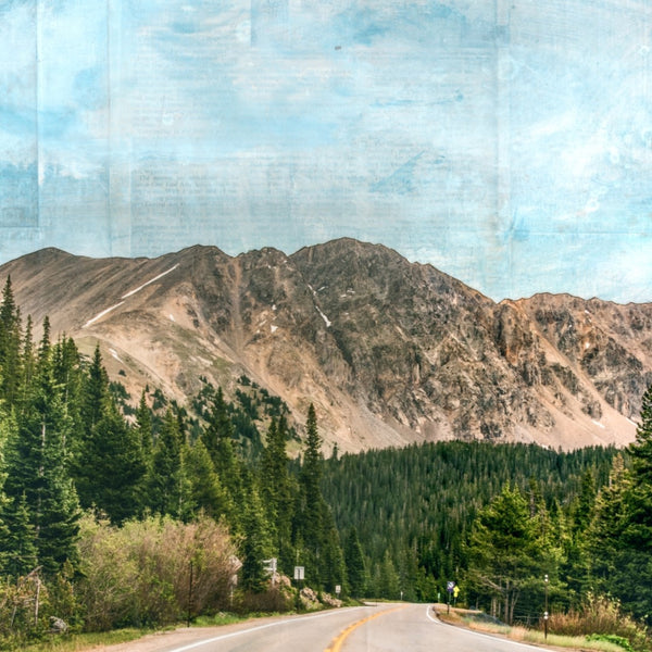 Alpine Drive, 24" x 36"