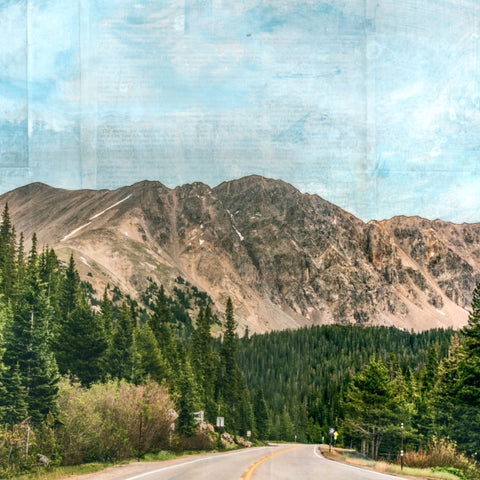 Alpine Drive, 24" x 36"