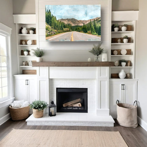 Alpine Drive, 24" x 36"