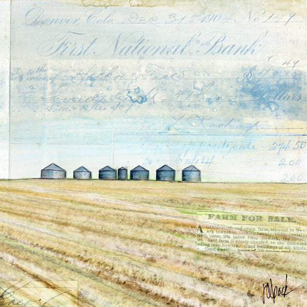 Awaiting Seed, 6" x 18"