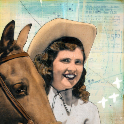 Born for Open Country, 12" x 9"