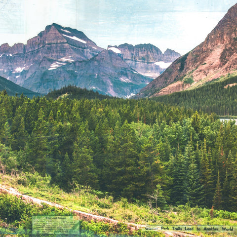 Glacier National Park, 30" x 60"