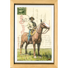 Cowboy Harry, 4" x 6" framed to 5x7