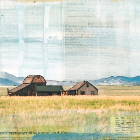 Home on the Range, 6" x 18"