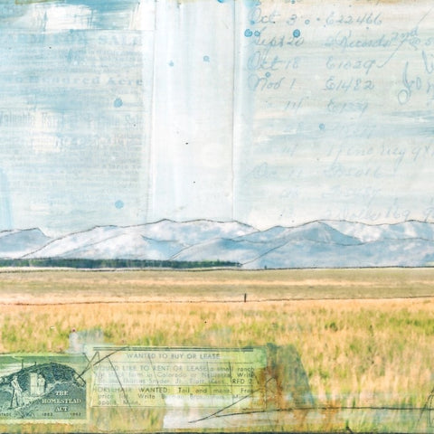 Home on the Range, 6" x 18"