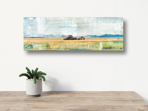 Home on the Range, 6" x 18"
