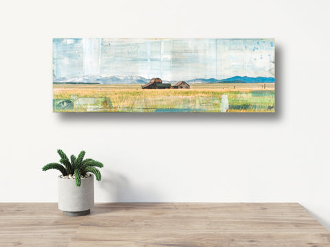 Home on the Range, 6" x 18"