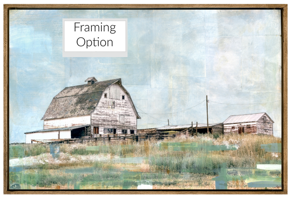 Hushed Barn, 24" x 36"