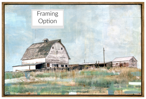 Hushed Barn, 24" x 36"