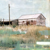 Hushed Barn, 24" x 36"