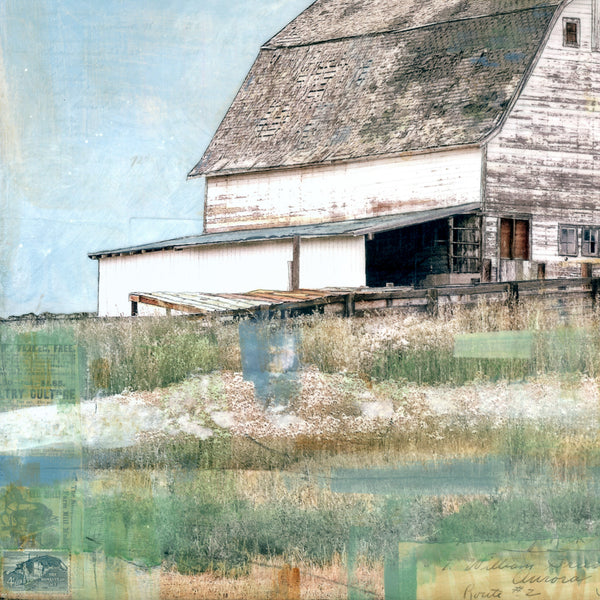 Hushed Barn, 24" x 36"