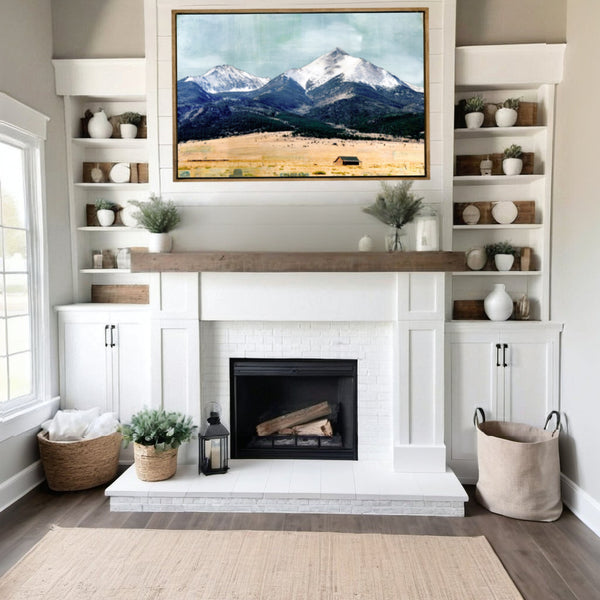 Lonely View, 24" x 36" framed