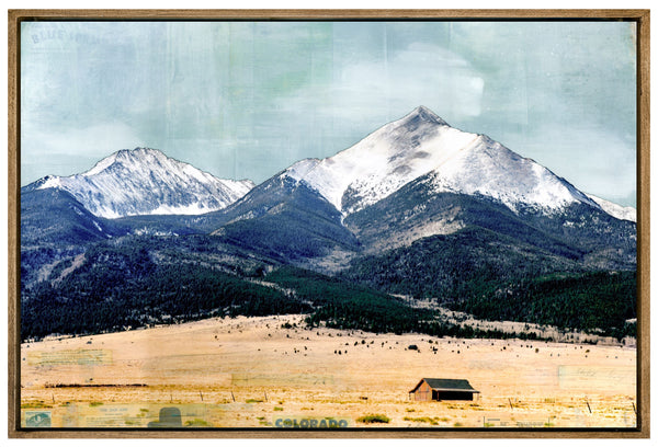 Lonely View, 24" x 36" framed