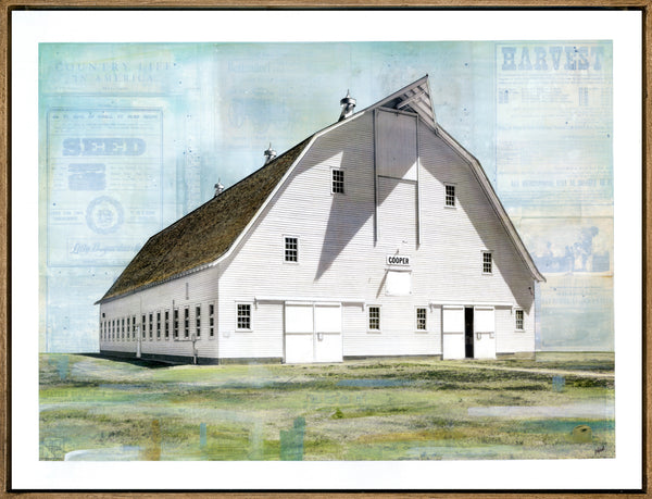 Next County Over, 30" x 40" Framed