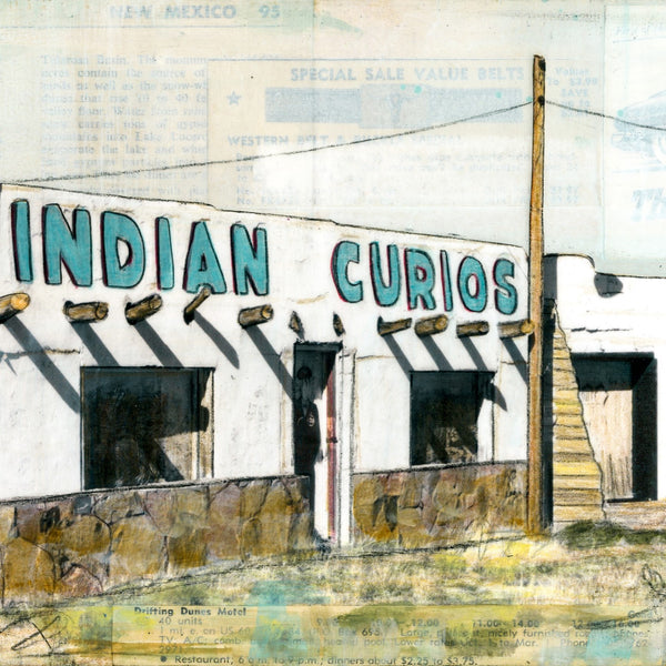 Old Rt. 66 Rest Stop, 6" x18"