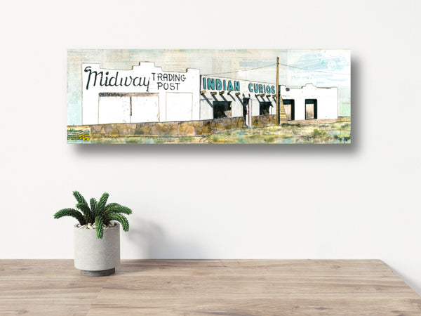 Old Rt. 66 Rest Stop, 6" x18"