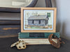 Shell of a Home Postcard, 4" x 6" framed to 5x7