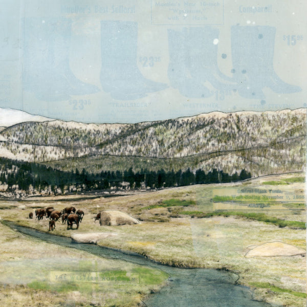 Pasture Assessment, 12" x 18" Framed