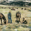 Pasture Assessment, 12" x 18" Framed
