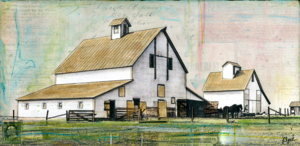 Robust Homestead, 6" x 12"