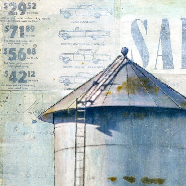 Rusted Water, 12" x 6"
