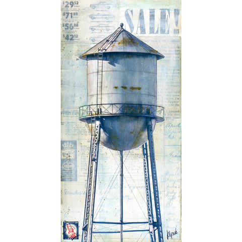 Rusted Water, 12" x 6"