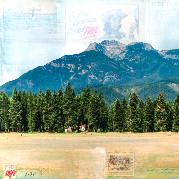 Second Cutting, 12" x 36"