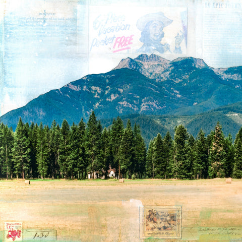 Second Cutting, 12" x 36"